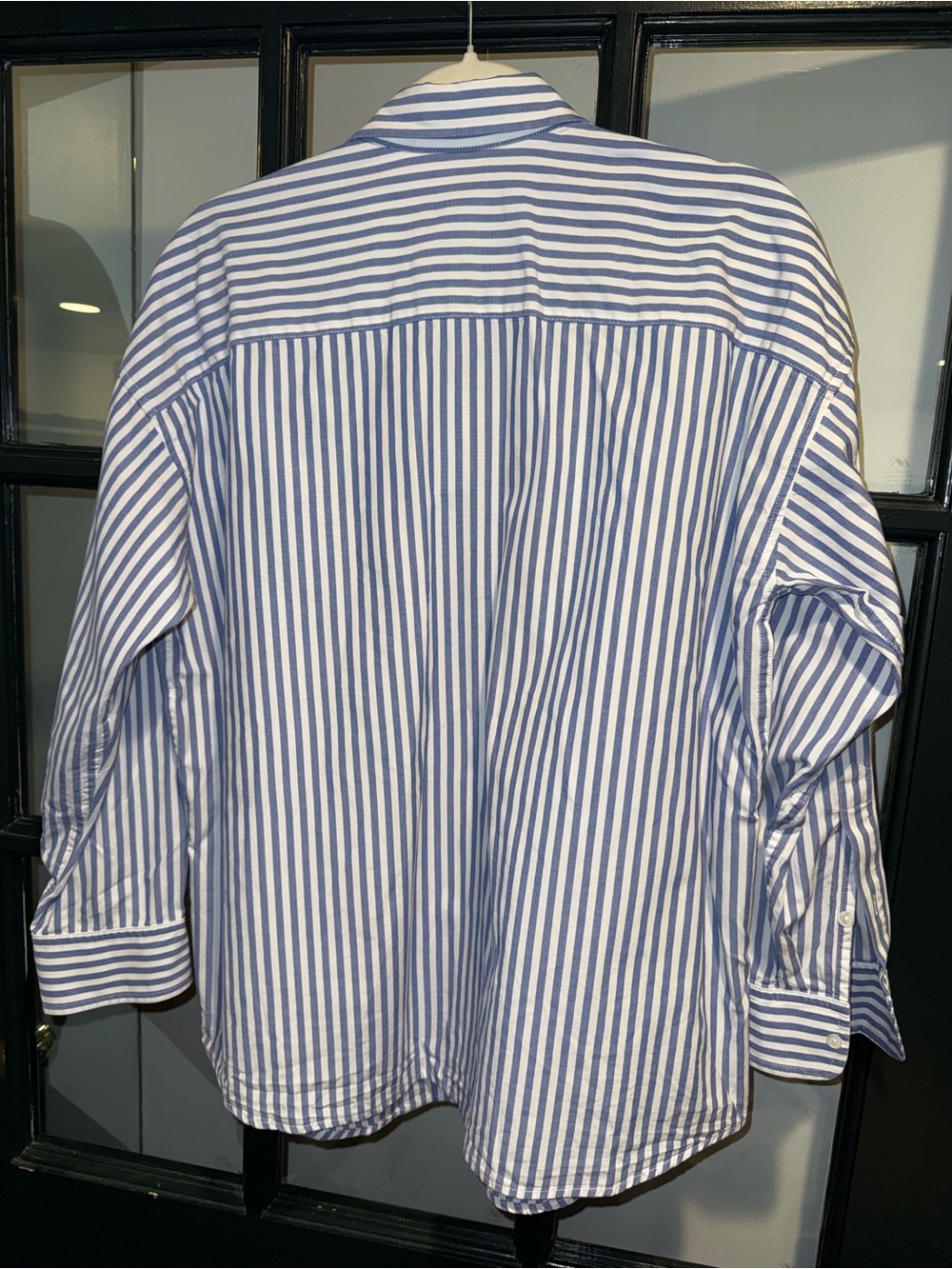 Nili Lotan - Mael striped cotton poplin shirt - Picture 8 of 11
